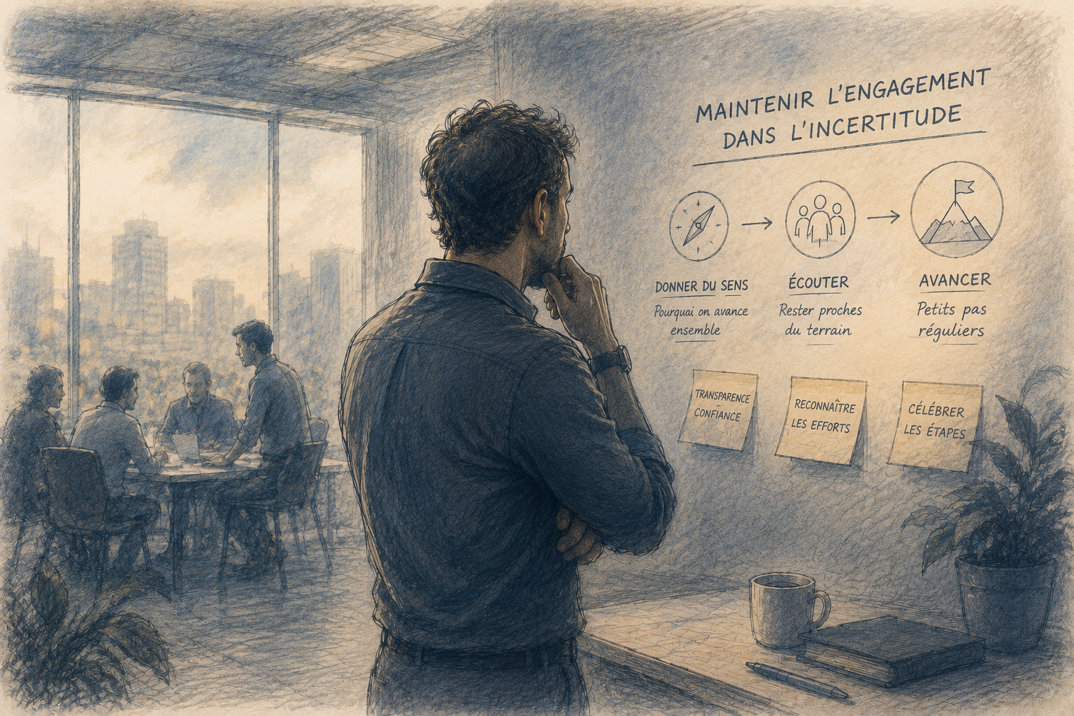 Maintenir l'engagement dans l'incertitude